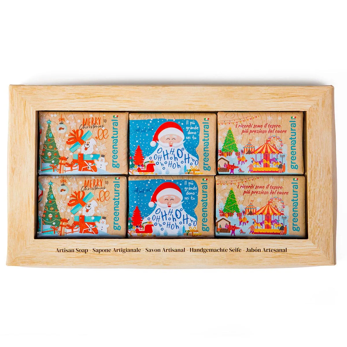 Greenatural Cadeauset 6 Vaste Zepen met Fotolijst 6x75g