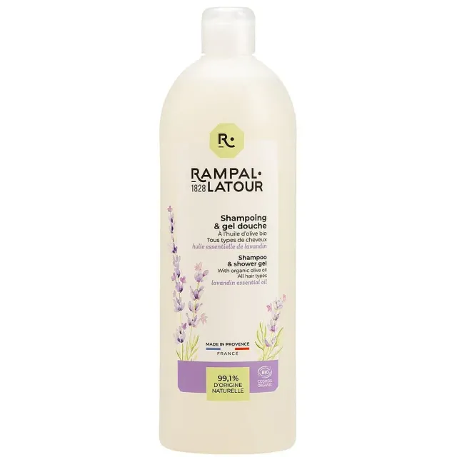 Rampal Latour biologische doucheshampoo olijfolie