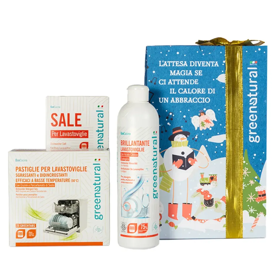 Greenatural XMAS Home Collection Regalo Lavastoviglie vaatwasserpakket kerst 3-delig