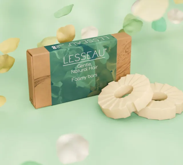 Lesseau Gentle Natural Hair shampoo bar vegan