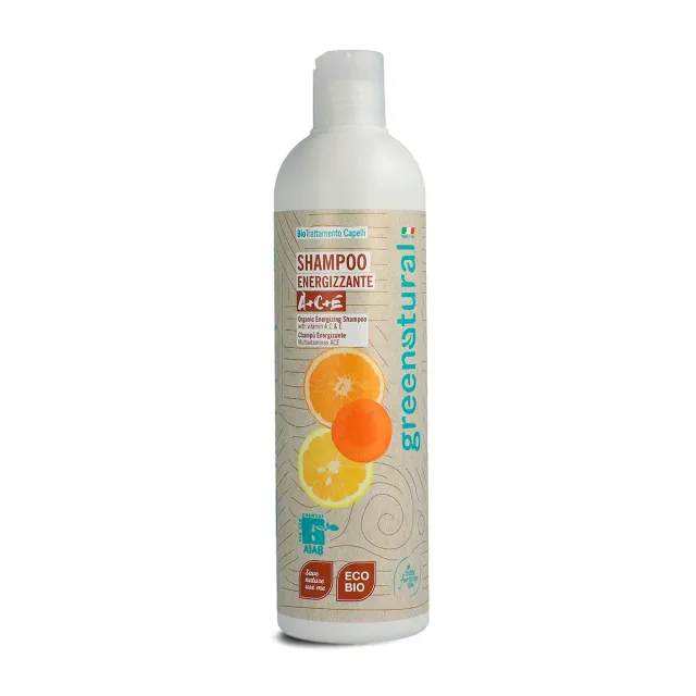 Greenatural A+C+E shampoo vitamine citrus voor alle haartypes