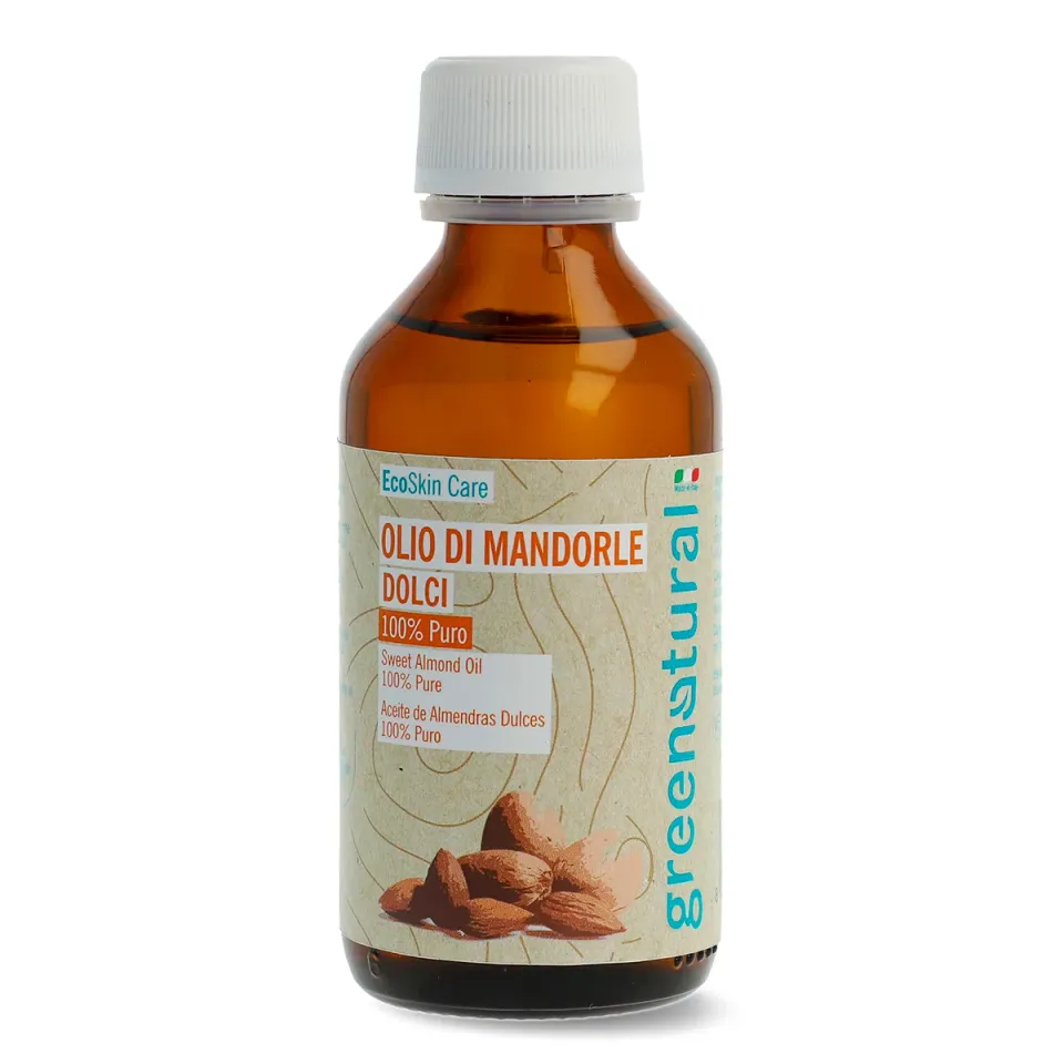 Greenatural Olio di Mandorle Dolci zoete amandelolie puur voor de huid