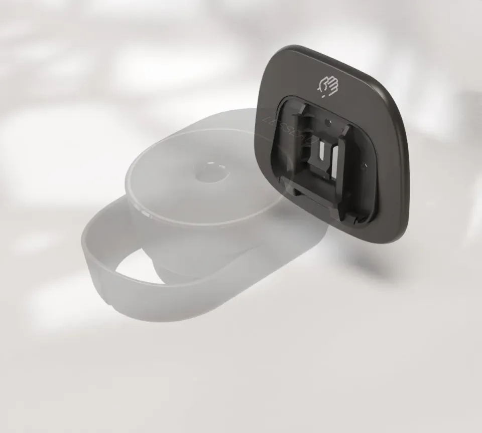 Lesseau zelfklevende wandhouder zeepdispenser