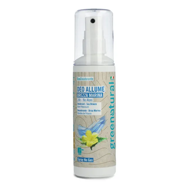 Greenatural aluin deodorant spray komkommer