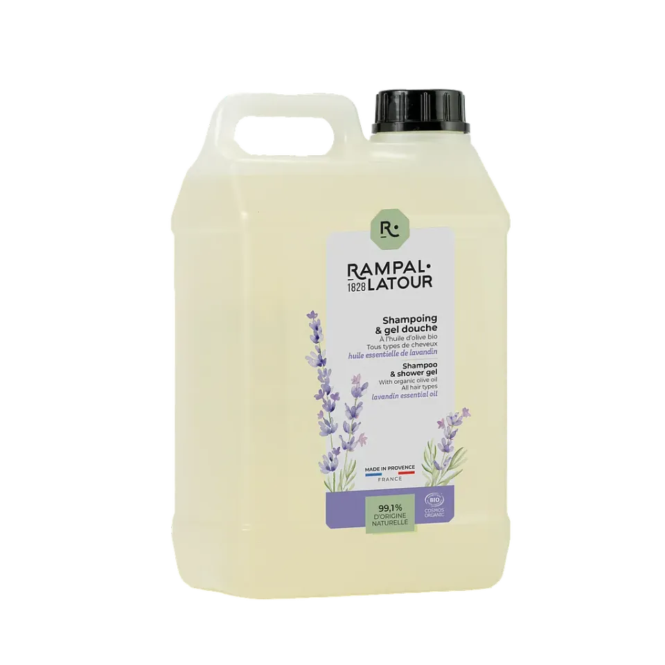 Rampal Latour biologische lavendel shampoo en douchegel 3 l