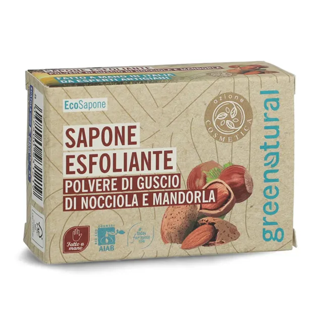Greenatural Sapone Esfoliante Nocciola & Mandorla scrubzeep