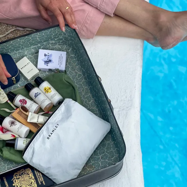 Bramley Travel Pick and Mix reisset minis met tasje
