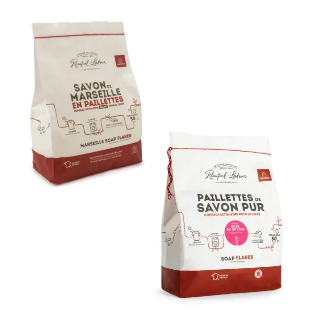 Rampal Latour Glitter Linen Discovery Pack wasvlokken