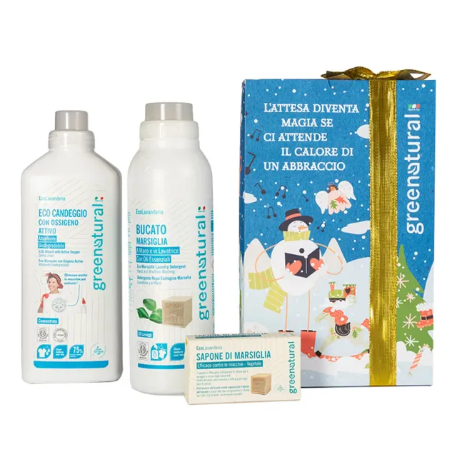 Greenatural XMAS Home Collection Regalo Lavanderia 3-delig