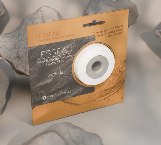 Lesseau Travel zeepdispenser compact voor onderweg