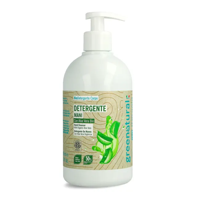 Greenatural Detergente mani handzeep aloë vera