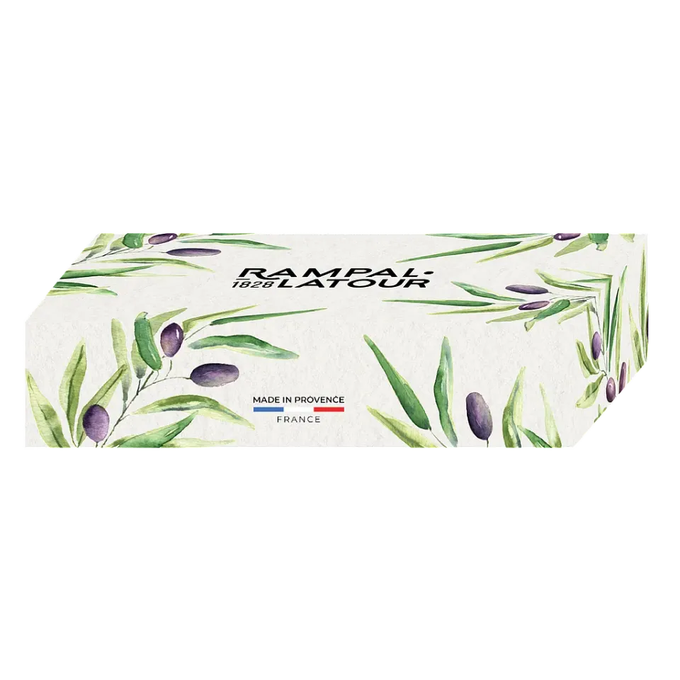 Rampal Latour Marseille zeep duo wit groen 2 x 150 g geurvrij