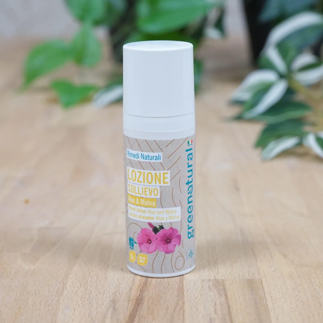 Greenatural Aloë & Malva Verzachtende Lotion Gevoelige Huid