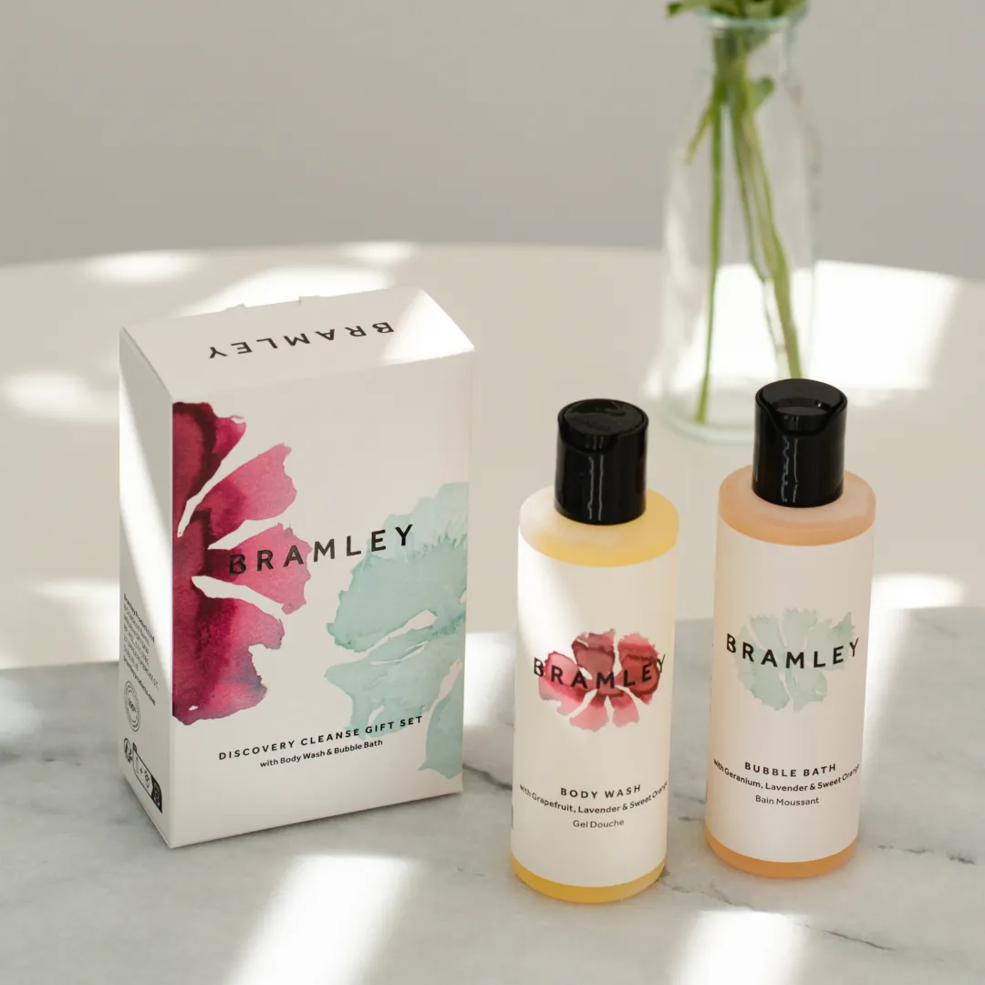 Bramley Discovery Cleanse Gift Set doucheset 2x100ml citrus