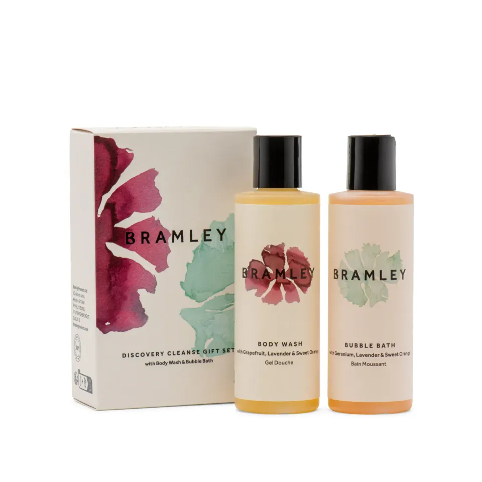 Bramley Discovery Cleanse Gift Set doucheset 2x100ml citrus