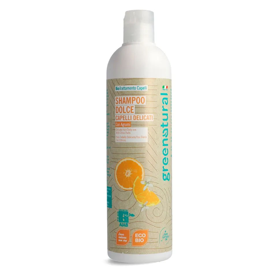 Greenatural Dolce shampoo voor delicaat haar gevoelige hoofdhuid