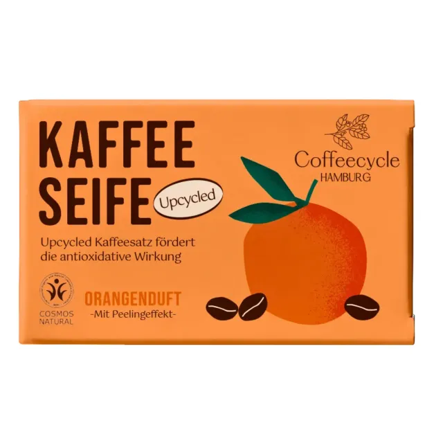 Coffeecycle Kaffeeseife koffieseep met koffiepeeling