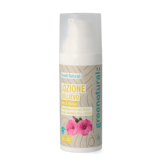Greenatural Aloë & Malva Verzachtende Lotion Gevoelige Huid