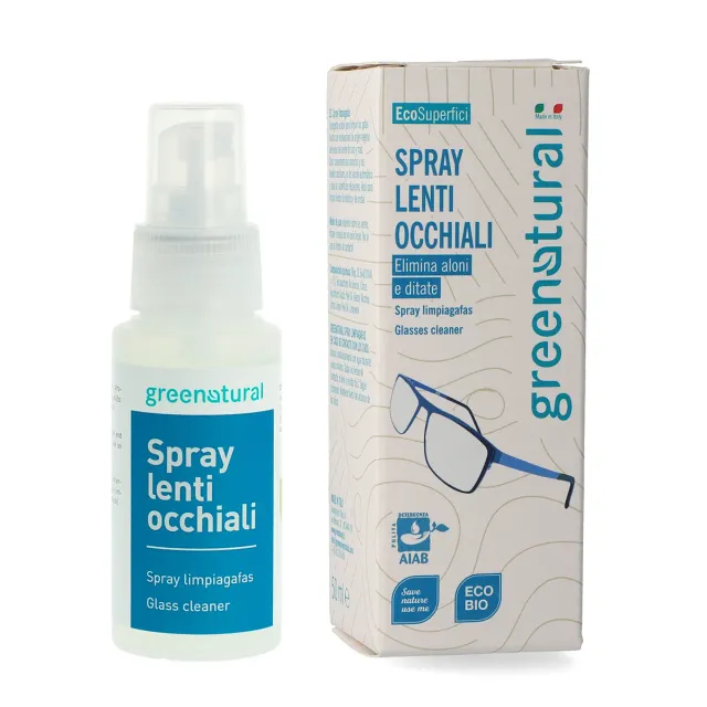 Greenatural brillenspray citroen & sinaasappel